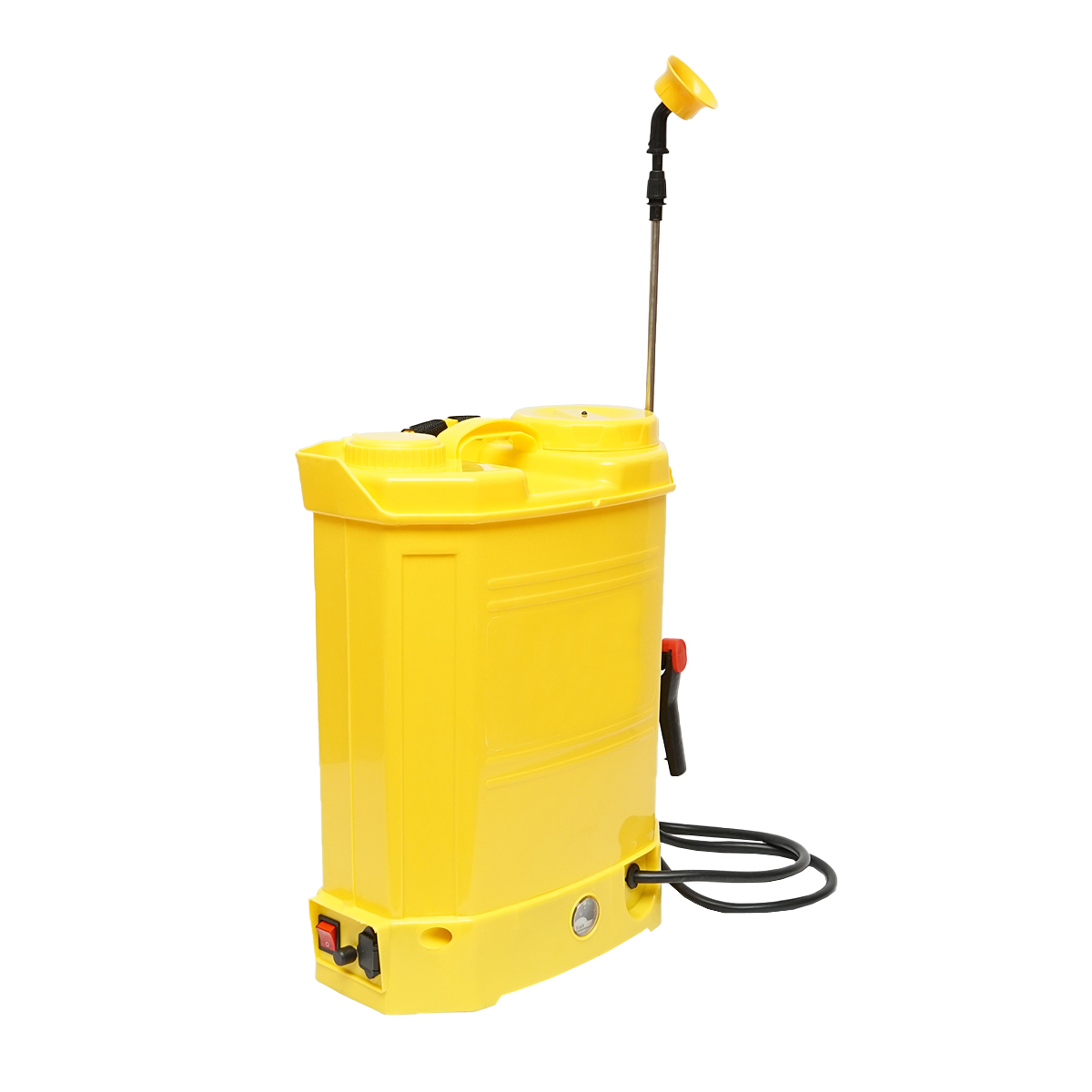 Pompa electrica de stropit cu 3 duze rezervor 16L baterie 12V/8Ah debit 3,1 l/min - imagine 7