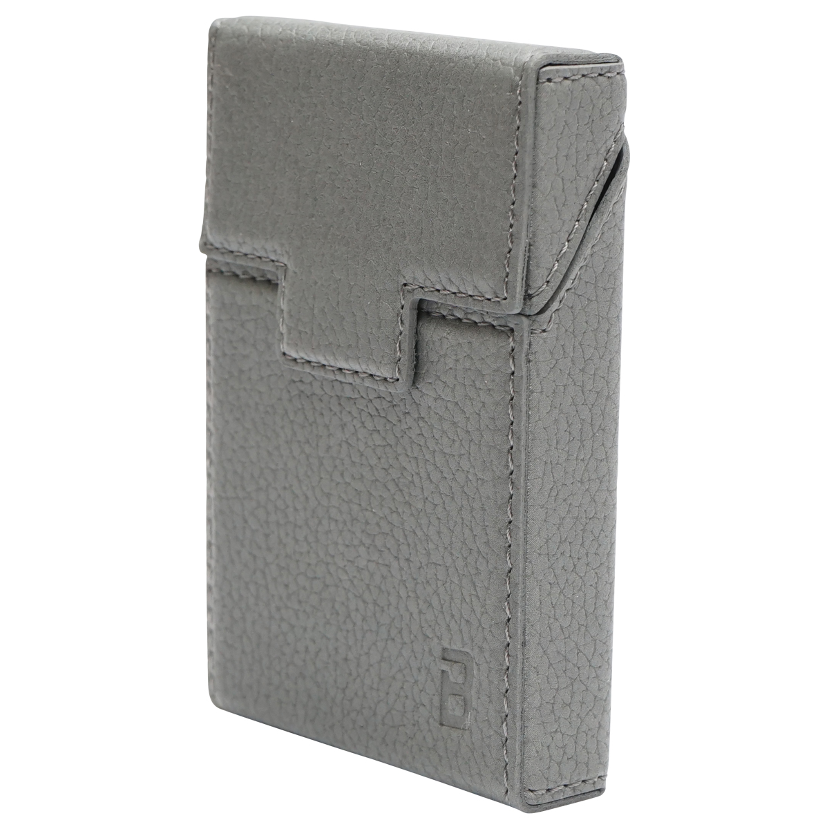 Husa gri din piele pentru pachet de tigari P24 Breckner