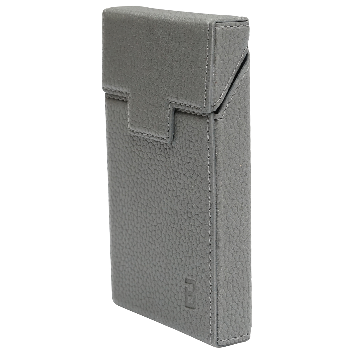 Husa gri din piele pentru pachet de tigari P34 Breckner