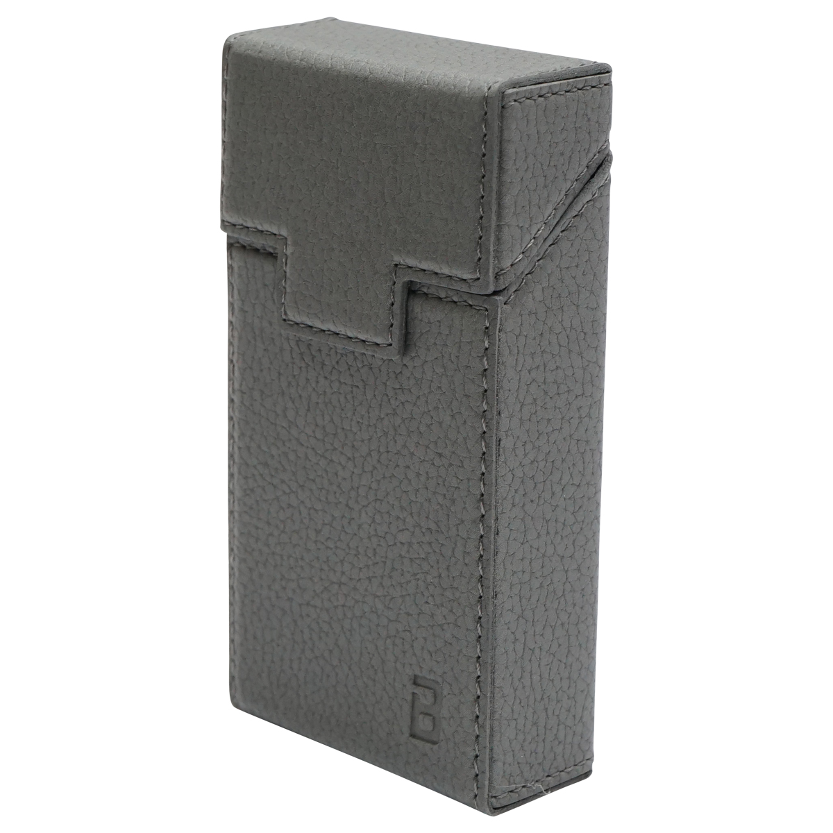 Husa gri din piele pentru pachet de tigari P25 Breckner