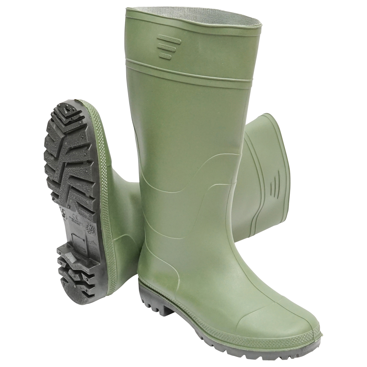 Cizme de lucru din PVC verde marimea 46 001GB