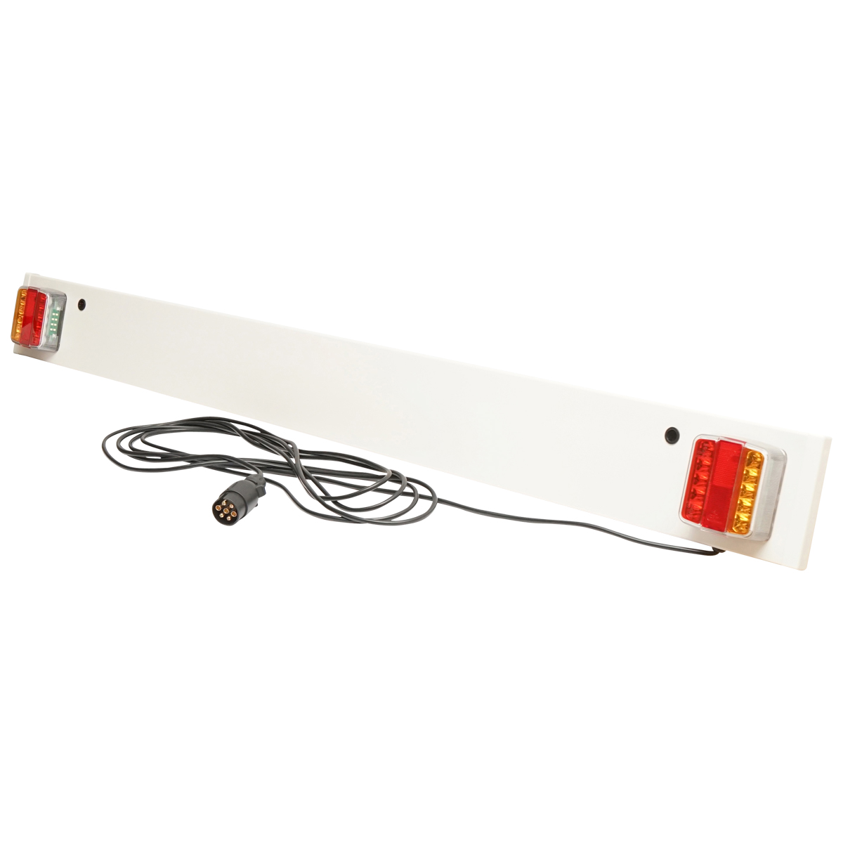 Bara remorca cu lampi LED, cablu 6m, fisa cu 7 pini 1500x140x20mm Breckner Germany - imagine 2