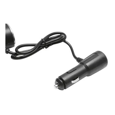 Adaptor bricheta auto tripla 12/24V negru cu intrerupator individual si 1 port USB  5V 2.1A - imagine 6