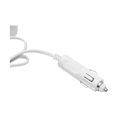 Adaptor bricheta auto tripla 12/24V alb si 2x port USB 5V/1000mA - imagine 5