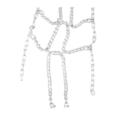 Set lanturi antiderapante N-NAIL 11mm dimensiune 18.4/26 pentru Tractor Forestier - imagine 5