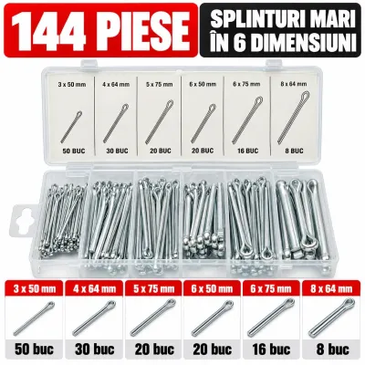 Trusa splinturi de siguranta 144 piese Breckner Germany - imagine 2