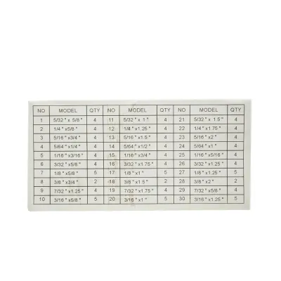 Trusa stifturi elastice 120 piese Breckner Germany - imagine 6