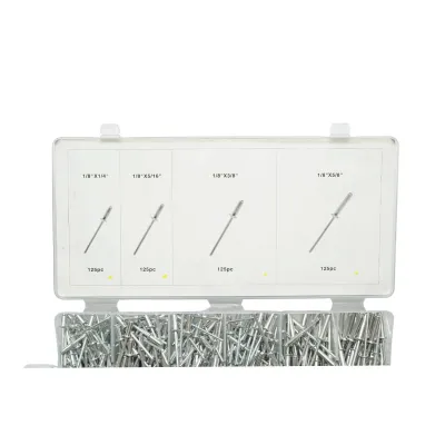 Trusa popnituri 500 piese Breckner Germany - imagine 4