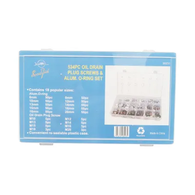Trusa busoane baie ulei si saibe aluminiu 534 piese - imagine 3