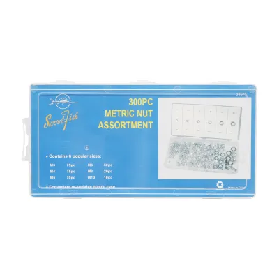 Trusa piulite metric 300 piese - imagine 3