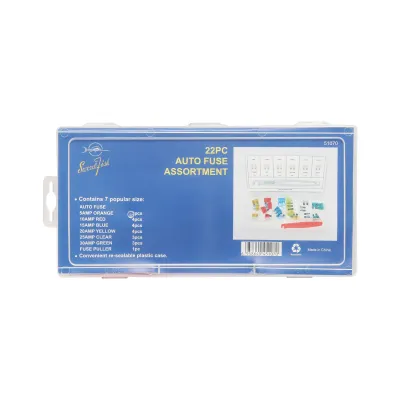 Trusa sigurante electrice auto plate medii si cleste scos sigurante 22 piese - imagine 4