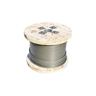 Cablu troliu otel 6x25 fi 13mm inima metalica batut 0,95Kg/1m, 600m/rola