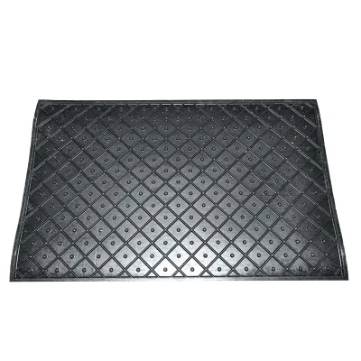 Covor din cauciuc cu striatii 120x190x3.2cm pentru asternut odihna bovine - imagine 2
