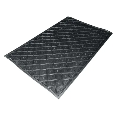 Covor din cauciuc cu striatii 120x190x3.2cm pentru asternut odihna bovine - imagine 4