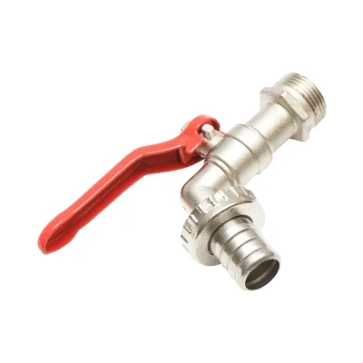 Robinet IBC zinc, adaptor de 2, filet exterior S60x6, duza de 0.75, metal/plastic - imagine 3