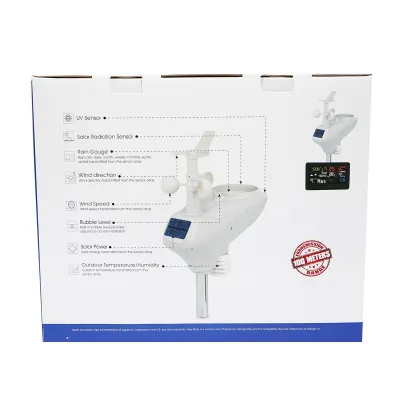 Statie meteo profesionala WIFI cu indice UV si luxmetru, distanta transmitere in camp deschis 100m - imagine 2