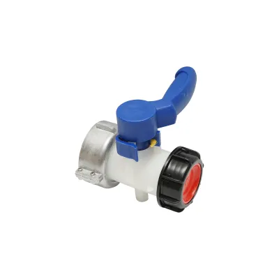 Robinet pentru bazin IBC S60x6, DN50 diametru filet 75mm, garnitura EPDM - imagine 2
