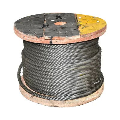 Cablu troliu otel 6x37 Ø 13mm cu inima metalica 60m/rola - imagine 3