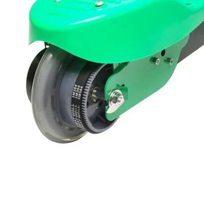 Trotineta electrica verde 120W 24V 4.5Ah pentru copii, greutate maxima 65Kg, viteza maxima 12km/h Breckner Germany - imagine 9