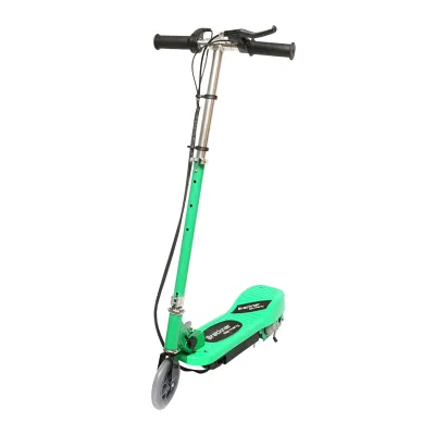 Trotineta electrica verde 120W 24V 4.5Ah pentru copii, greutate maxima 65Kg, viteza maxima 12km/h Breckner Germany