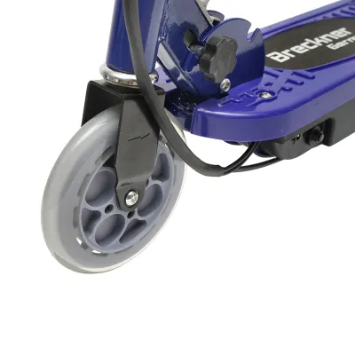 Trotineta electrica albastra 120W 24V 4.5Ah pentru copii, greutate maxima 65Kg, viteza maxima 12km/h Breckner Germany - imagine 6