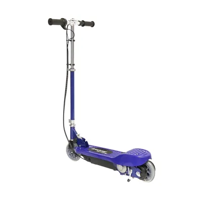 Trotineta electrica albastra 120W 24V 4.5Ah pentru copii, greutate maxima 65Kg, viteza maxima 12km/h Breckner Germany - imagine 3