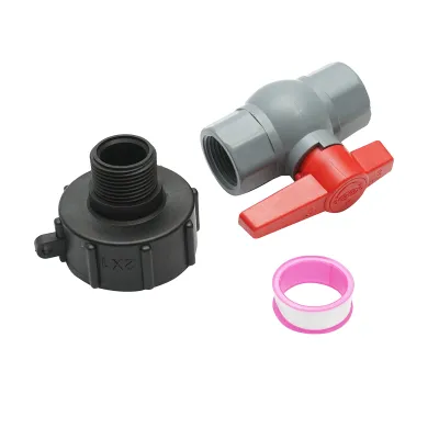 Adaptor cu robinet 1 tol IBC - imagine 2