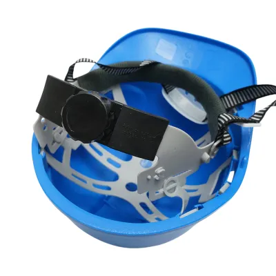Casca ventilata reglabila 51-63cm albastra Crownman - imagine 5