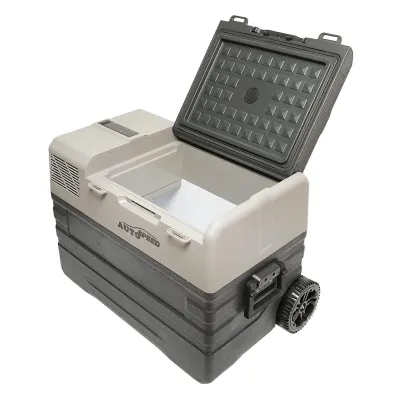 Frigider auto cu compresor si roti tip troler 42L 12-24-220V 60W - imagine 5