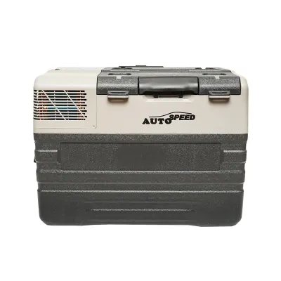 Frigider auto cu compresor si roti tip troler 42L 12-24-220V 60W - imagine 2