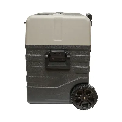 Frigider auto cu compresor si roti tip troler 52L 12-24-220V 60W - imagine 3