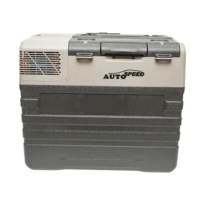 Frigider auto cu compresor si roti tip troler 52L 12-24-220V 60W - imagine 2