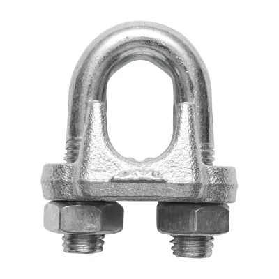 Brida zincata DIN 741-18 pentru cablu 18 mm Breckner Germany - imagine 2