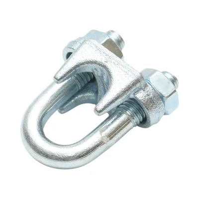 Brida zincata DIN 741-19 pentru cablu de 19 mm Breckner Germany - imagine 4