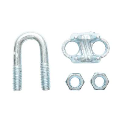 Brida zincata DIN 741-19 pentru cablu de 19 mm Breckner Germany - imagine 2