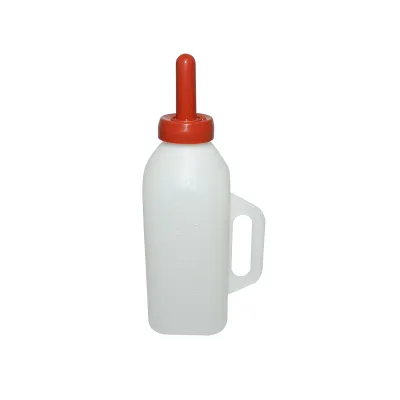 Adapatoare sticla de plastic cu suzeta 2 L pentru vitei Breckner Germany