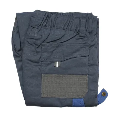Pantaloni de lucru, poliester cu bumbac, albastru navy, XXL Breckner Germany - imagine 8