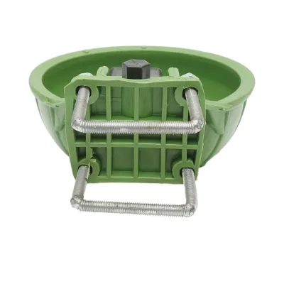 Adapatoare plastic 2L verde ultra rezistenta cu clapeta si accesorii de prindere 300x240x95mm - imagine 5
