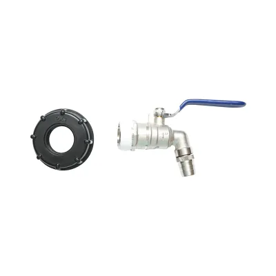 Robinet de scurgere 1 alama bazin IBC cu filet int 60 mm - imagine 2