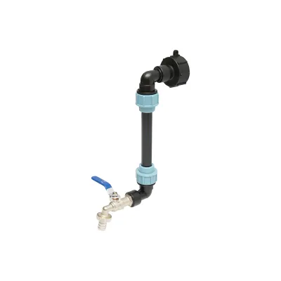Robinet scurgere ansamblu cu prelungire pentru bazin IBC