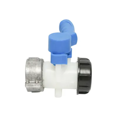 Robinet tip fluture pentru bazin IBC S60x6 cu filet 62 mm Autospeed - imagine 2