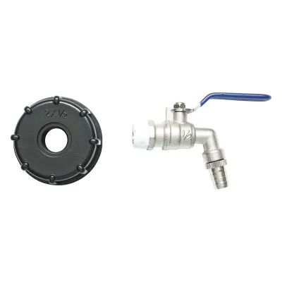 Robinet de scurgere 1/2 alama bazin IBC cu filet int 60 mm Autospeed - imagine 2