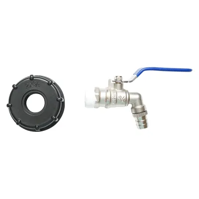 Robinet de scurgere 3/4 alama pentru bazin IBC cu filet int 60 mm Autospeed - imagine 2