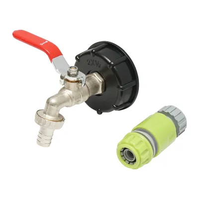 Robinet de scurgere 1/2 pentru bazin IBC cu filet int 60 mm Autospeed