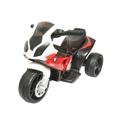Motocicleta electrica pentru copii rosie JT5188 cu baterie 6V/4Ah, BMW S1000R - imagine 3
