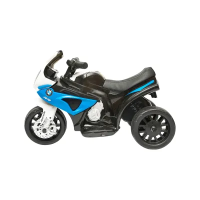 Motocicleta electrica pentru copii albastra JT5188 cu baterie 6V/4Ah, BMW S1000R - imagine 5