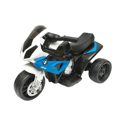 Motocicleta electrica pentru copii albastra JT5188 cu baterie 6V/4Ah, BMW S1000R - imagine 4