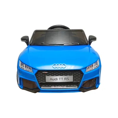 Masinuta electrica cu baterie 6V/4Ah si telecomanda pentru copii Audi TT JE1198 albastra - imagine 12