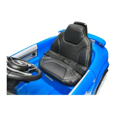 Masinuta electrica cu baterie 6V/4Ah si telecomanda pentru copii Audi TT JE1198 albastra - imagine 8