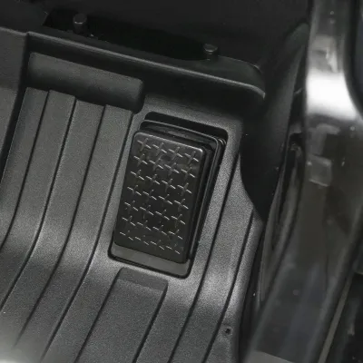Masinuta electrica cu baterie 6V/7Ah si telecomanda pentru copii Mercedes G500 JJ2077 negru cu scaun piele - imagine 9